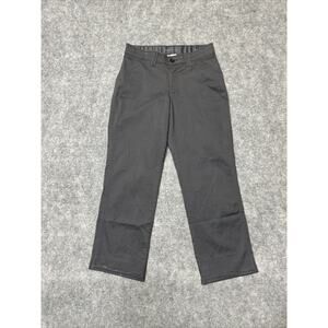 Lee Sinfully Soft Women's Bootcut Chino Pants 10S Short Gray Pants